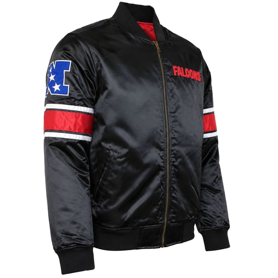 Mitchell & Ness NFL Atlanta Falcons Heavyweight Mens Black Jacket - Image 2