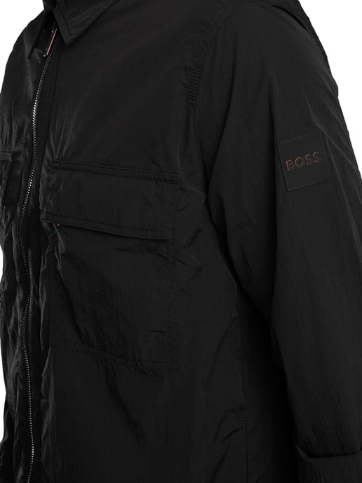 BOSS Lotape Lightweight Jacket, Black - Image 6