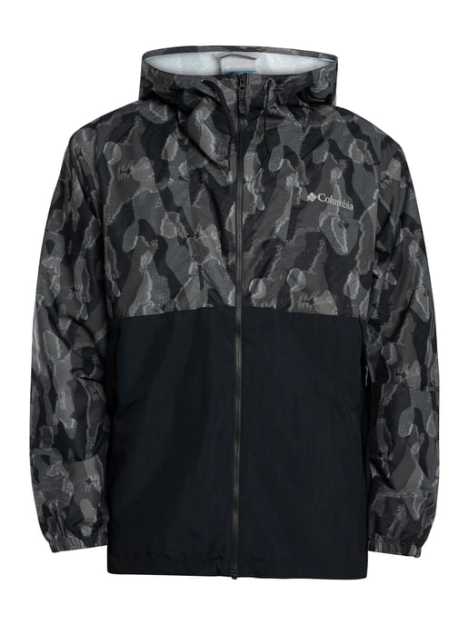 Columbia Spire Valley Novelty Windbreaker Jacket, Black - Image 6