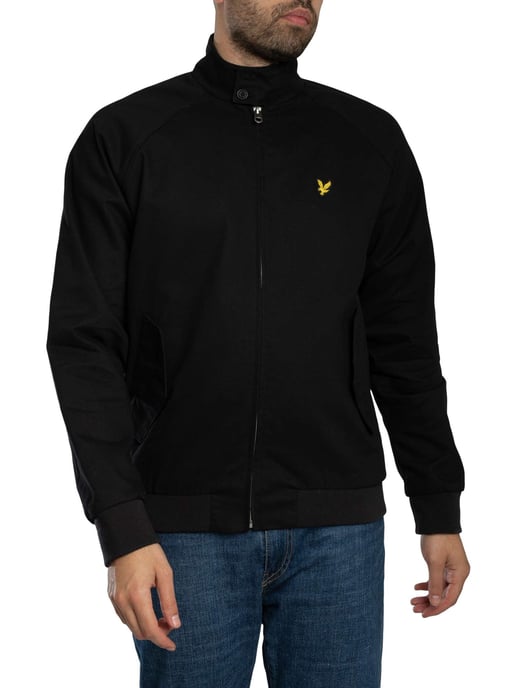 Lyle & Scott Harrington-Jas Van Katoen, Zwart - Image 2