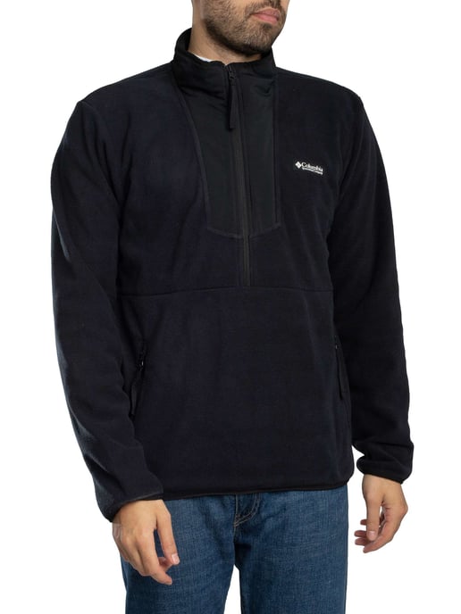 Columbia Sequoia Grove Half Zip Fleece, Black - Image 1