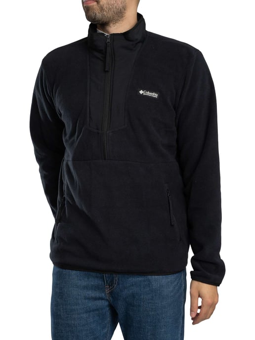 Columbia Sequoia Grove Half Zip Fleece, Black - Image 2