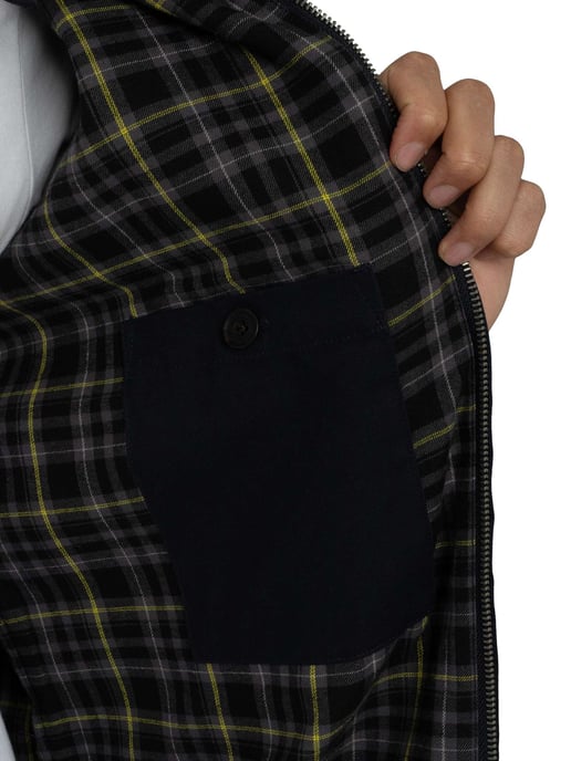 Lyle & Scott Harrington-Jas Van Katoen, Blauw - Image 6