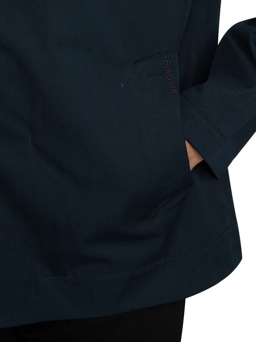 Barbour Korte Rokig Waterdichte Jas, Blauw - Image 6