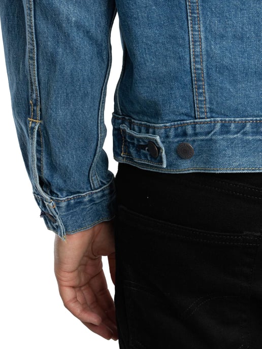 Levi's The Trucker Jacket, Blauw - Image 5