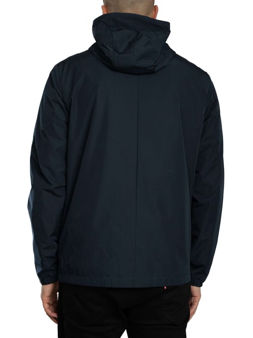 Lyle & Scott Lichtgewicht Capuchonjack Met Ritssluiting, Blauw - Image 3