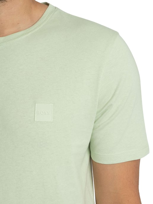 BOSS Tales Logo T-Shirt, Groen - Image 4