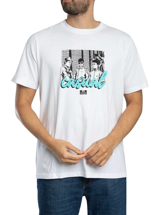 Weekend Offender Terras Grafisch T-Shirt, Wit - Image 2