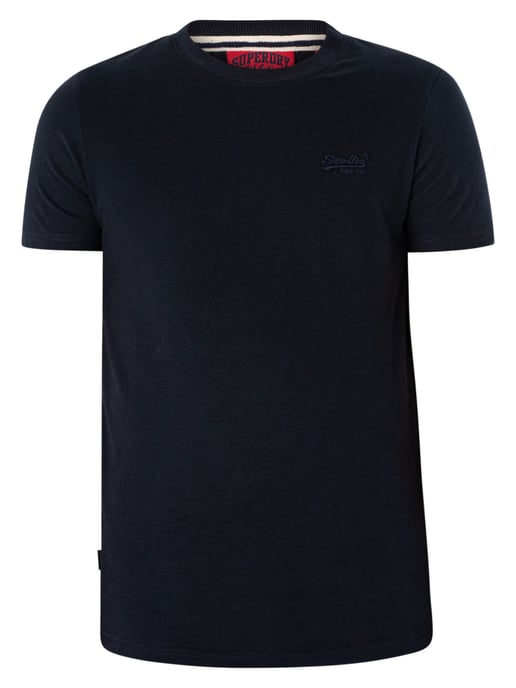 Superdry Vintage Logo Geborduurd T-Shirt, Blauw - Image 5