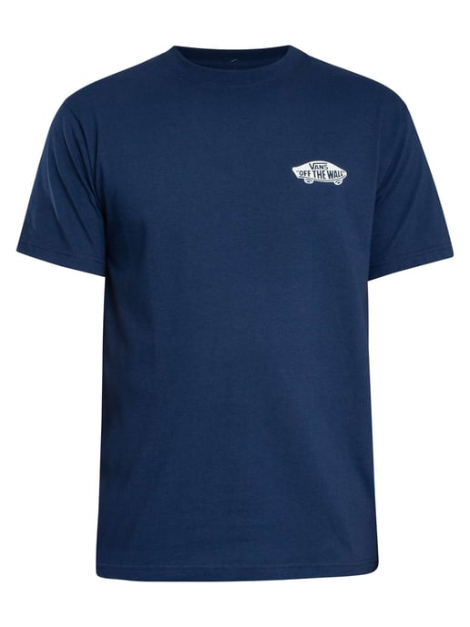 Vans Double Standard Back Logo T-Shirt, Blauw - Image 5