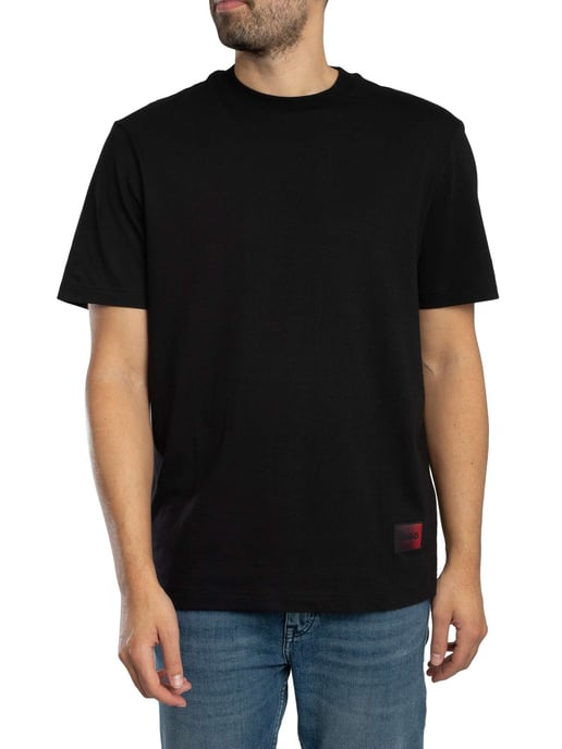 HUGO Danoto Back Graphic T-Shirt, Black - Image 1