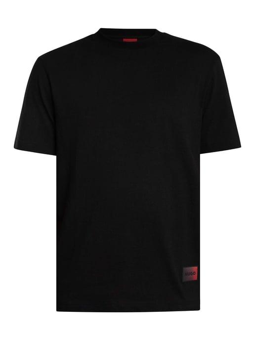 HUGO Danoto Back Graphic T-Shirt, Black - Image 6