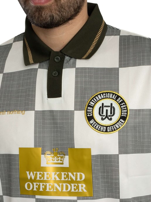 Weekend Offender Assi Voetbalshirt, Beige - Image 4