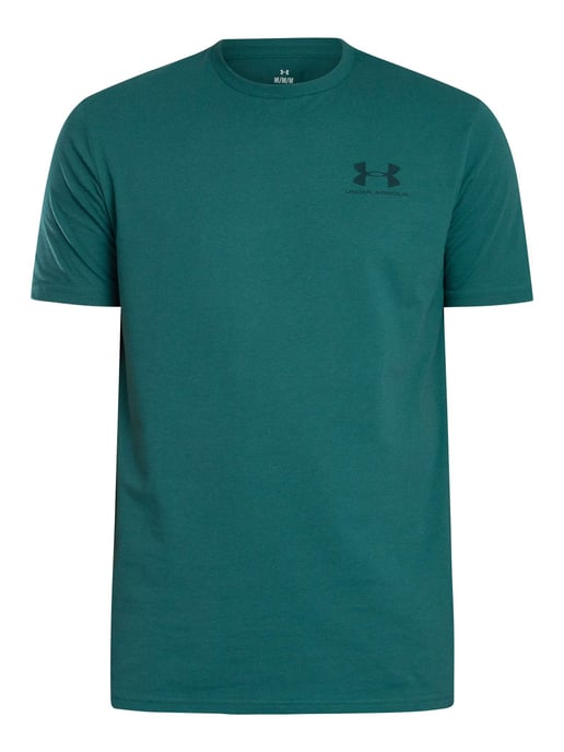 Under Armour T-Shirt Met Logo Op De Linkerborst, Groen - Image 6