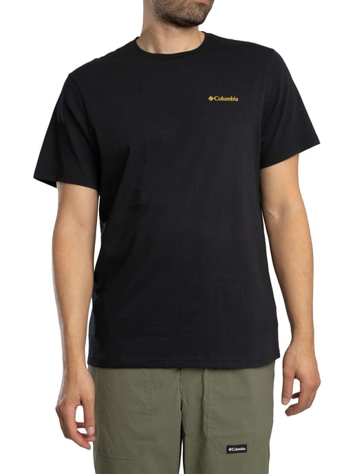 Columbia Grafisch T-Shirt Met Logo Op De Achterkant, Zwart - Image 1