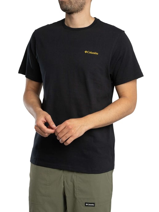 Columbia Grafisch T-Shirt Met Logo Op De Achterkant, Zwart - Image 2