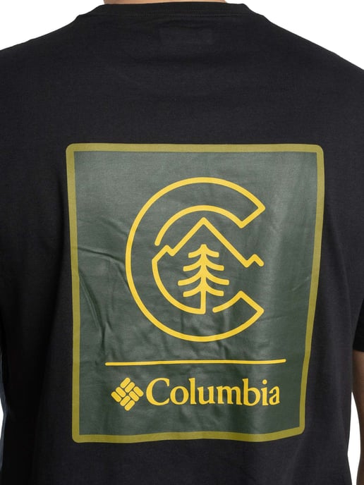 Columbia Grafisch T-Shirt Met Logo Op De Achterkant, Zwart - Image 5