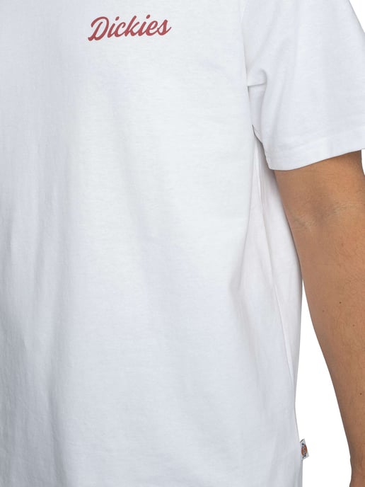 Dickies Wellsville T-Shirt Met Grafische Print Op De Achterkant, Wit - Image 4