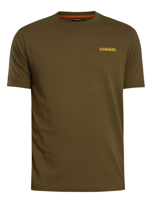 Napapijri Flint Back Graphic T-Shirt, Groen - Image 5