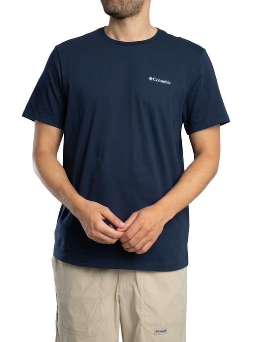 Columbia CSC-Logo Op De Achterkant Van Een T-Shirt, Blauw - Image 2