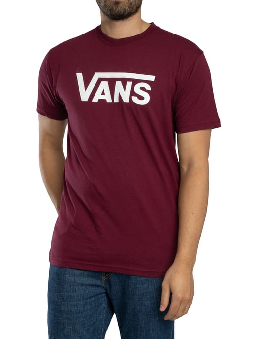 Vans Klassiek Logo T-Shirt, Rood - Image 2