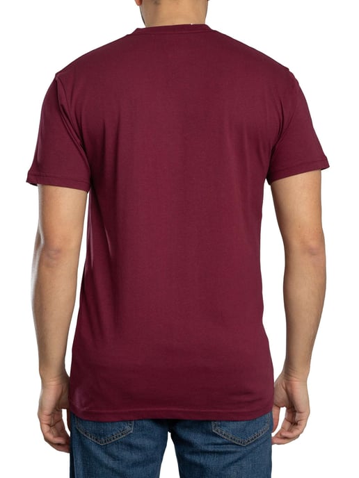 Vans Klassiek Logo T-Shirt, Rood - Image 3