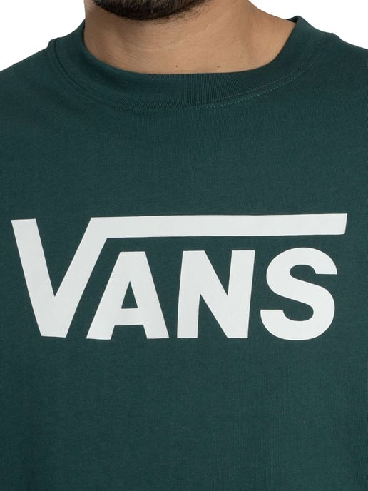 Vans Klassiek Logo T-Shirt, Groen - Image 4