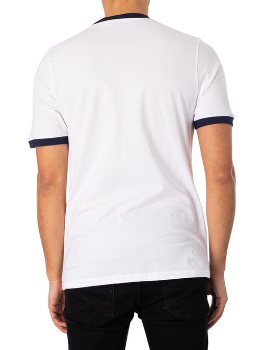 Fila Marconi Ringer T-Shirt, Wit - Image 3