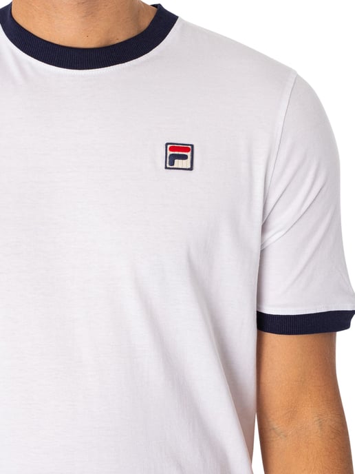 Fila Marconi Ringer T-Shirt, Wit - Image 4