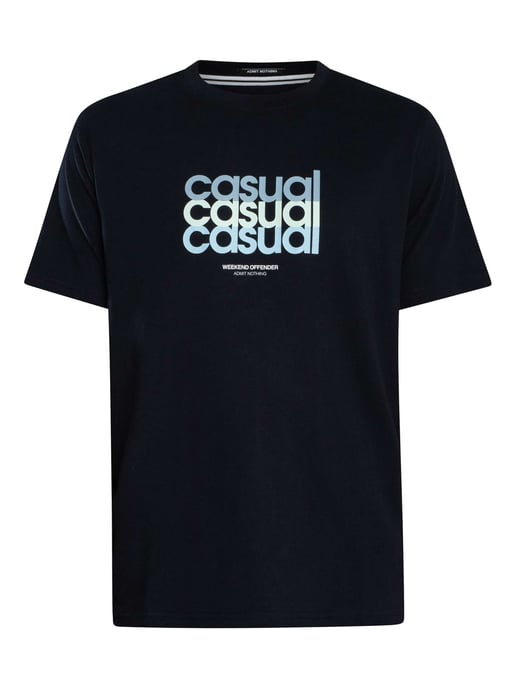 Weekend Offender WOL Graphic T-Shirt, Blauw - Image 5