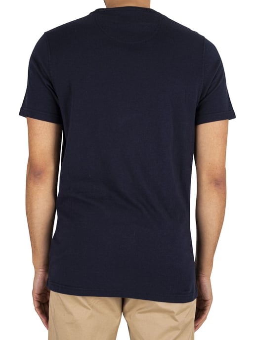 Barbour Sports Tailored T-Shirt, Blue - Image 3