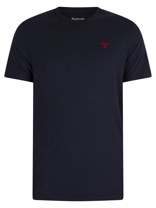 Barbour Sports Tailored T-Shirt, Blue - Image 5