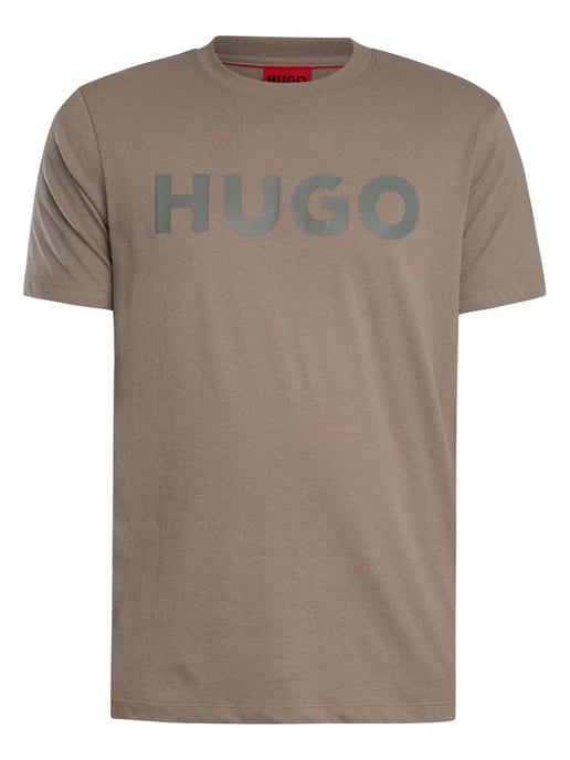 HUGO Dulivio Grafisch T-Shirt, Bruin - Image 5
