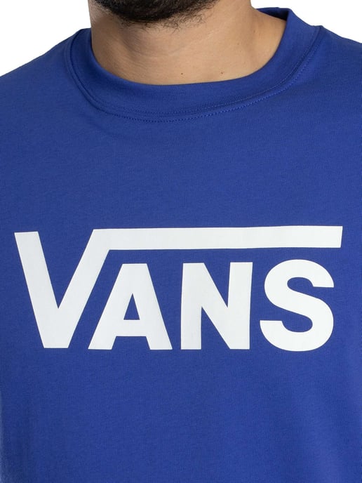 Vans Klassiek Logo T-Shirt, Blauw - Image 4