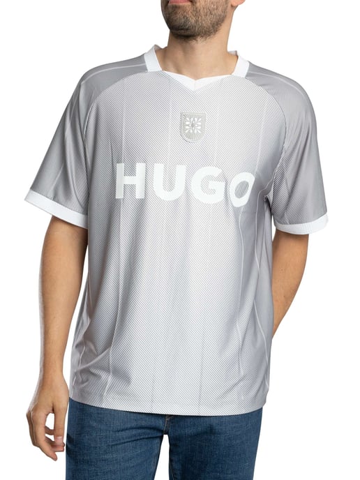 HUGO Dwild T-Shirt, Grey - Image 2