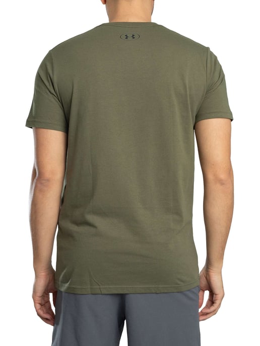 Under Armour Losvallend T-Shirt Met Logo Op De Linkerborst, Groen - Image 3