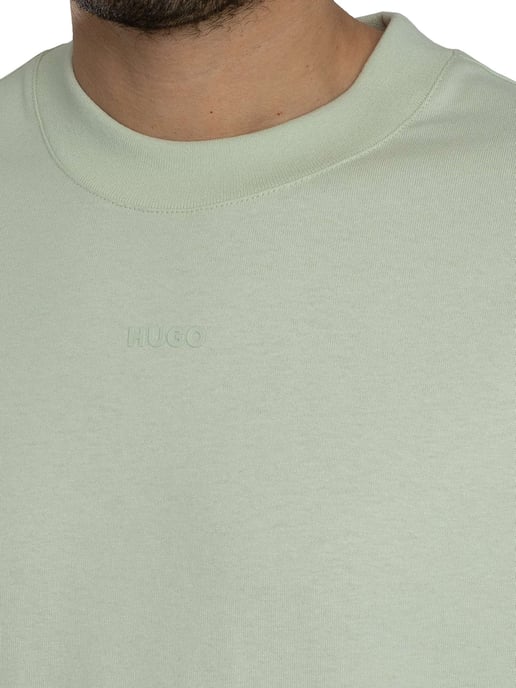 HUGO T-Shirt Met Dapolino-Logo, Groen - Image 4