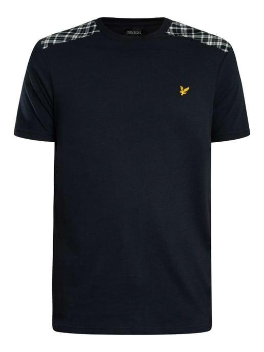 Lyle & Scott T-Shirt Met Ruitjespatroon, Blauw - Image 6