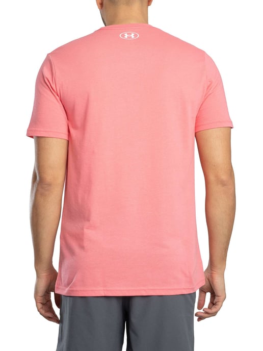 Under Armour Losvallend T-Shirt Met Logo Op De Linkerborst, Roze - Image 3