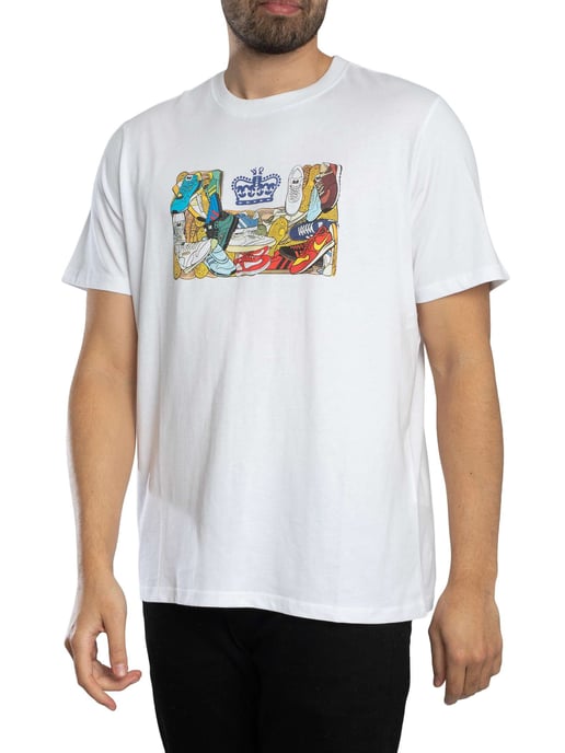 Weekend Offender Darblay Graphic T-Shirt, Wit - Image 2