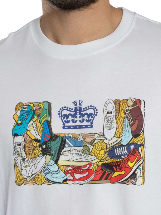 Weekend Offender Darblay Graphic T-Shirt, Wit - Image 4