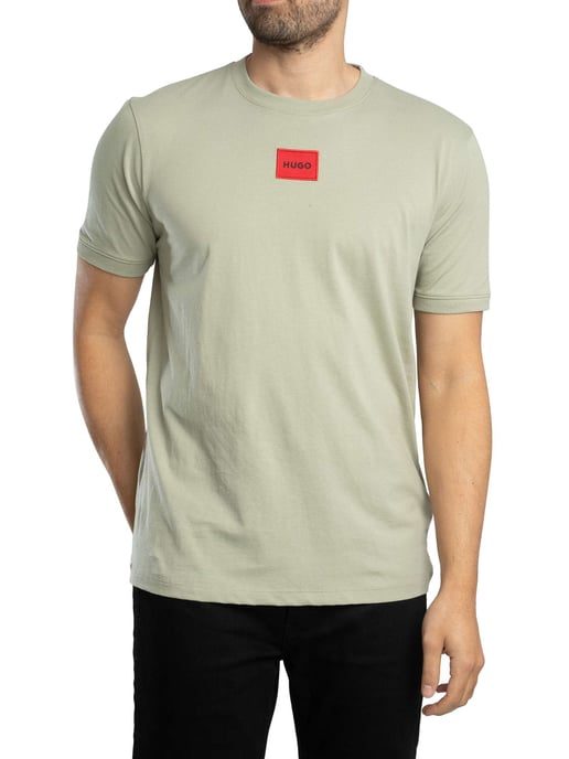 HUGO Diragolino 212 Logo T-Shirt, Groen - Image 1