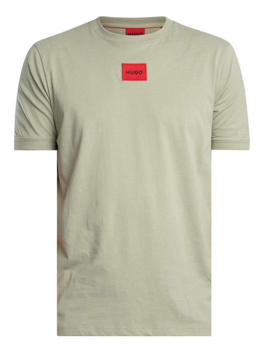 HUGO Diragolino 212 Logo T-Shirt, Groen - Image 5