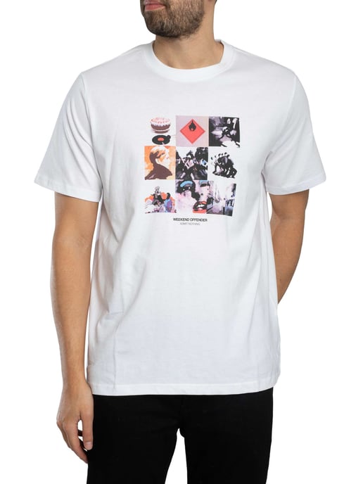 Weekend Offender T-Shirt Met Lage Grafische Print, Wit - Image 2