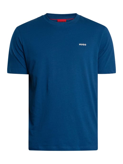 HUGO T-Shirt Met Dero222-Logo, Blauw - Image 5