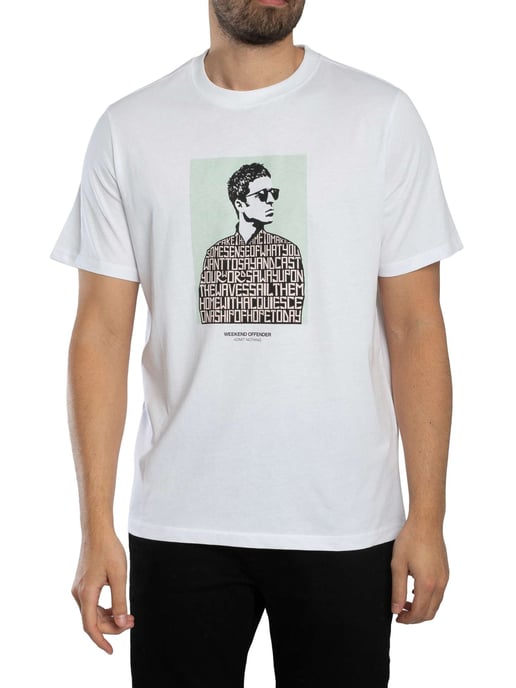 Weekend Offender Camden Graphic T-Shirt, Wit - Image 1