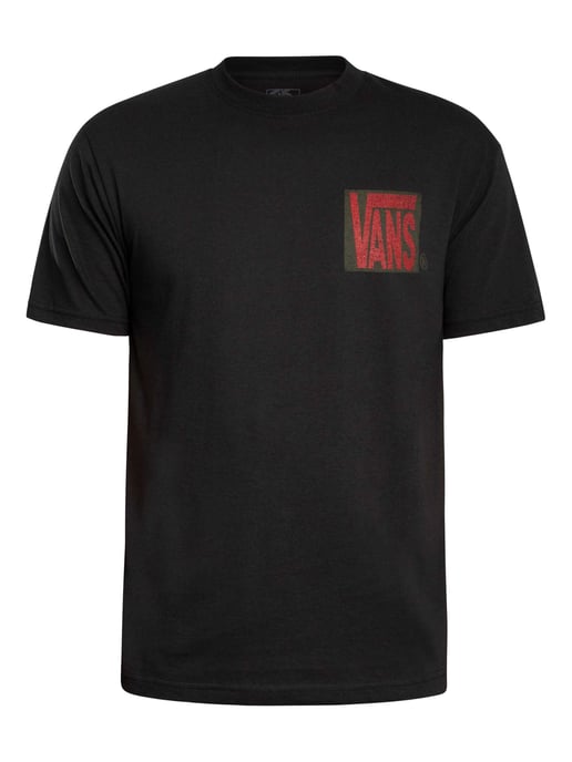 Vans Stretch Stack Back Graphic T-Shirt, Black - Image 5