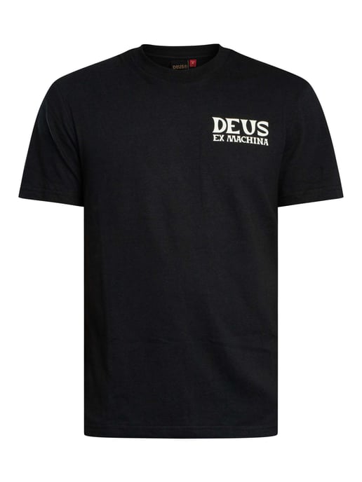 Deus Ex Machina T-Shirt Met Chinook-Rugprint, Zwart - Image 5