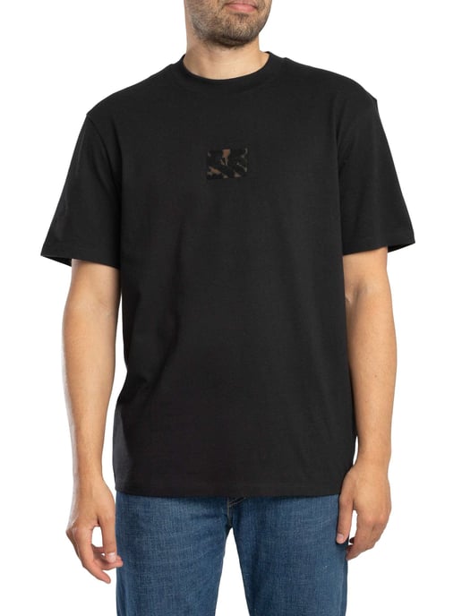 HUGO Dumeon Logo T-Shirt, Zwart - Image 1