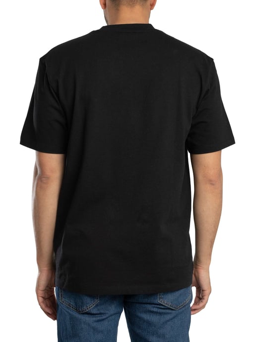 HUGO Dumeon Logo T-Shirt, Zwart - Image 3